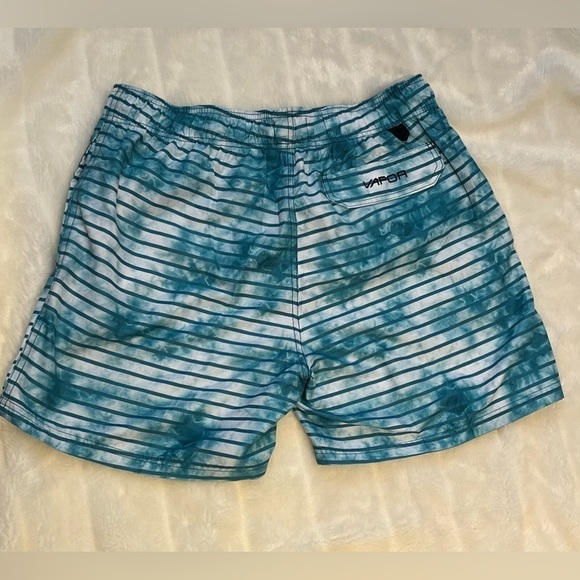 Bodyglove Vapor SwimTrunks Mens sz34 Blue Beachy Coastal Surf Vacation - Picture 3 of 10